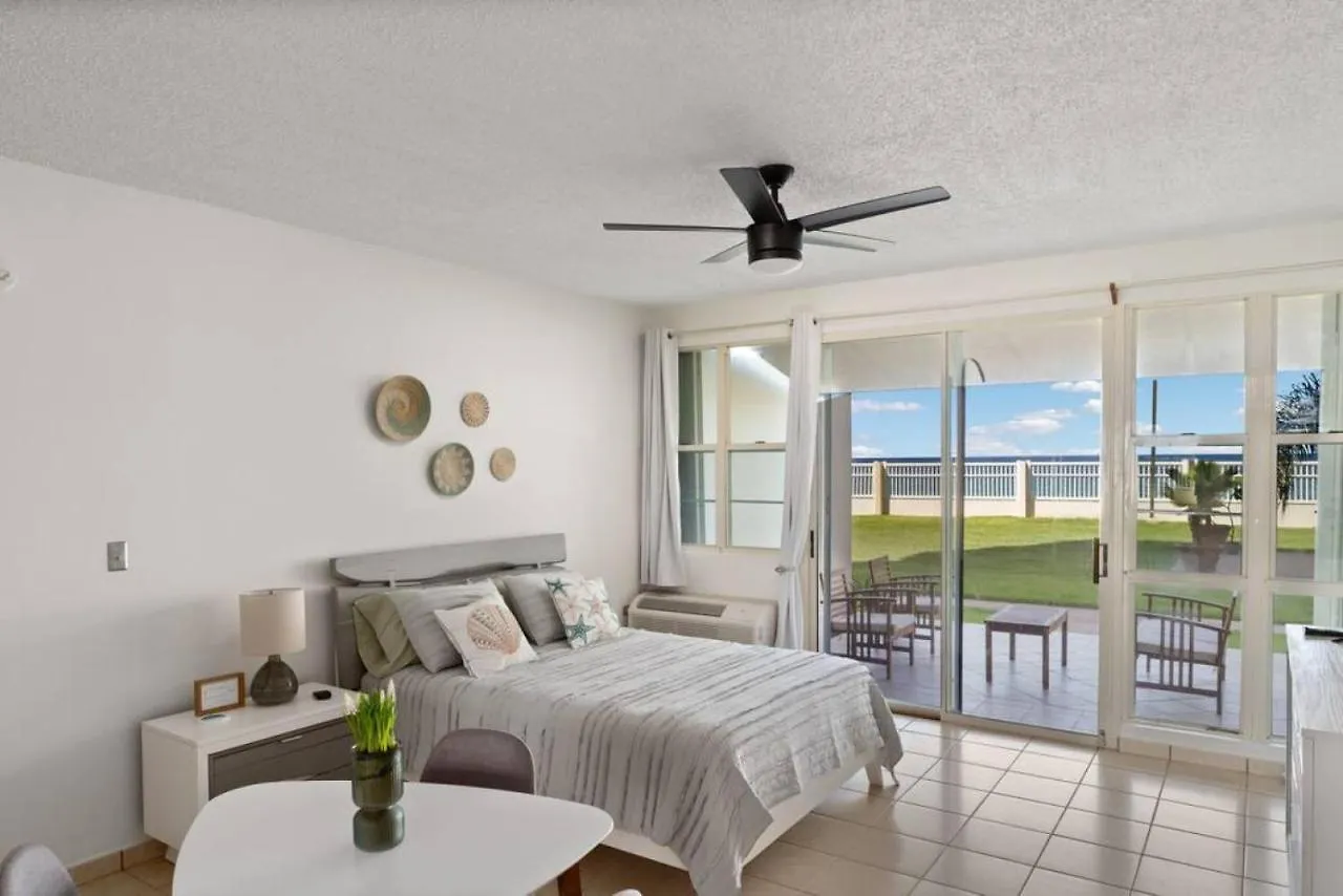 Beacfront Petite Paradise Unit At Pelican Reef 103 Rincón Feriehus